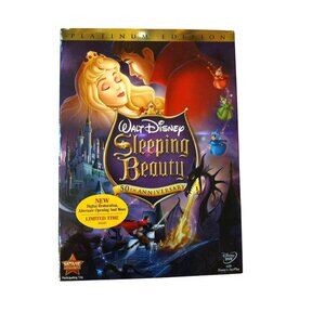 Sleeping Beauty 50th Anniversary Platinum Edition Disney 2-Disc DVD SEALED 2008